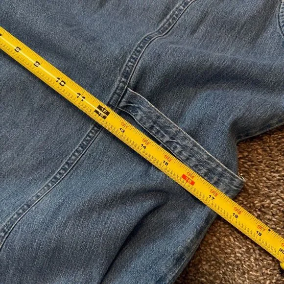 Eddie Bauer Denim Tie-Side Sleeveless Midi Dress in Light Blue - Picture 6 of 7